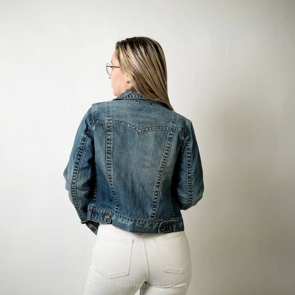 Vintage Y2K Archangel Denim Jean Jacket - M - Picture 3 of 10